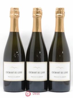 Crémant de Loire Domaine Arnaud Lambert (no reserve)  - Lot of 3 Bottles