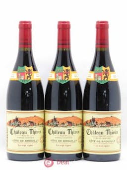 Côte de Brouilly Les 7 Vignes Château Thivin (no reserve) 2017 - Lot of 3 Bottles