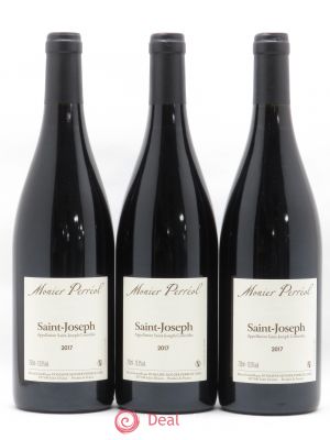 Saint-Joseph Domaine Monier Perreol (no reserve) 2017 - Lot of 3 Bottles