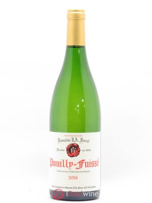 Pouilly-Fuissé J.A. Ferret (Domaine)  2016 - Lot of 1 Bottle
