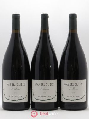 Coteaux du Languedoc Pic Saint-Loup Mas Bruguière L'Arbouse Guilhem et Xavier Bruguière (no reserve) 2018 - Lot of 3 Magnums