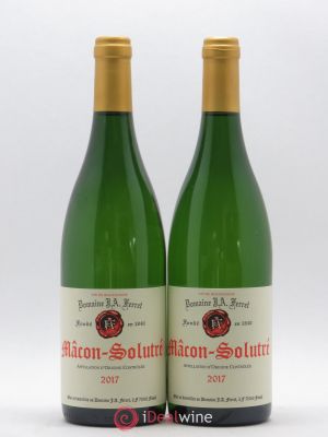 Mâcon-Solutré J.A. Ferret (Domaine) (no reserve) 2017 - Lot of 2 Bottles