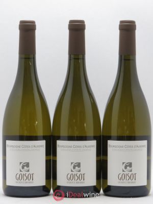 Bourgogne Côtes D'Auxerre Domaine Goisot (no reserve) 2018 - Lot of 3 Bottles