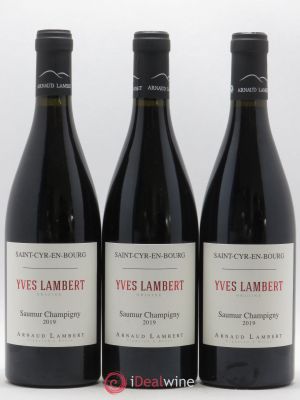 Saumur-Champigny Yves Lambert Domaine Arnaud Lambert St Cyr En Bourg (no reserve) 2019 - Lot of 3 Bottles