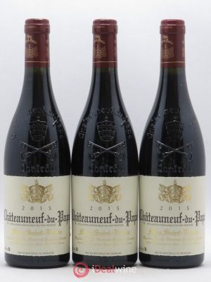 Châteauneuf-du-Pape Tradition Mas Saint-Louis (no reserve) 2015 - Lot of 3 Bottles