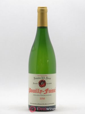 Pouilly-Fuissé J.A. Ferret (Domaine) (no reserve) 2016 - Lot of 1 Bottle