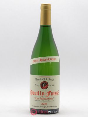 Pouilly-Fuissé Hors Classe Les Ménétrières J.A. Ferret (Domaine) (no reserve) 2016 - Lot of 1 Bottle