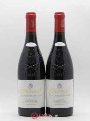 Châteauneuf-du-Pape Cuvée Boisrenard Paul Coulon & Fils (no reserve) 2017 - Lot of 2 Bottles