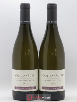 Pouilly-Fuissé La maréchaude Domaine Saumaize (sans prix de reserve) 2018 - Lot of 2 Bottles