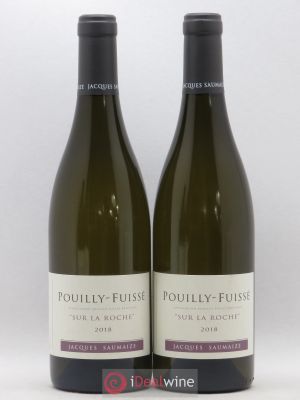 Pouilly-Fuissé Sur la Roche Jacques et Nathalie Saumaize (sans prix de reserve) 2018 - Lot de 2 Bouteilles