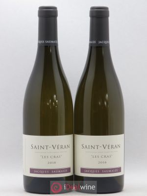 Saint-Véran Les Cras Domaine Saumaize (sans prix de reserve) 2018 - Lot of 2 Bottles