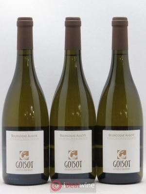 Bourgogne aligoté Domaine Goisot (sans prix de reserve) 2018 - Lot de 3 Bouteilles