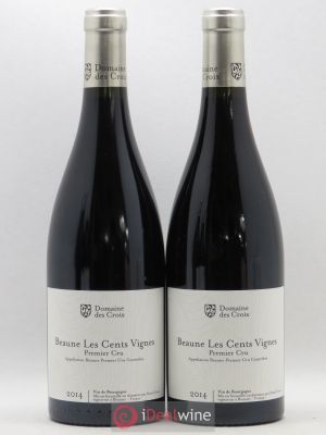 Beaune 1er Cru Les Cents vignes Croix (Domaine des) (no reserve price) 2014 - Lot of 2 Bottles
