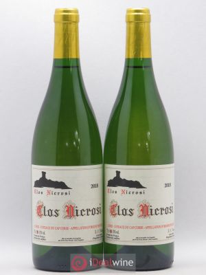 Vin de Corse Coteaux du Cap Corse Clos Nicrosi (sans prix de reserve) 2018 - Lot of 2 Bottles