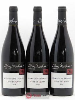 Bourgogne Epineuil Côte De Grisey Alain Mathias (sans prix de reserve) 2018 - Lot of 3 Bottles