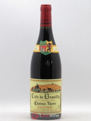 Côte de Brouilly Cuvée La Chapelle Château Thivin (no reserve price) 2016 - Lot of 1 Bottle
