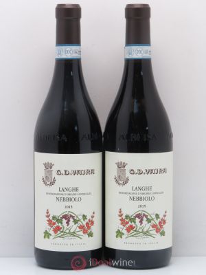 Langhe DOC Nebbiolo G.D. Vajra (no reserve) 2015 - Lot of 2 Bottles