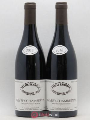 Gevrey-Chambertin Sylvie Esmonin  2018 - Lot of 2 Bottles