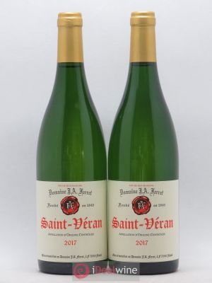 Saint-Véran J.A. Ferret (Domaine) (no reserve) 2017 - Lot of 2 Bottles