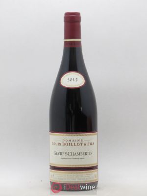 Gevrey-Chambertin Domaine Louis Boillot & Fils 2012 - Lot de 1 Bouteille
