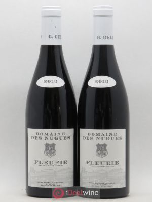 Fleurie Domaine des Nugues (no reserve) 2015 - Lot of 2 Bottles