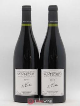 Saint-Joseph Les Côtes Vincent Paris (no reserve) 2018 - Lot of 2 Bottles