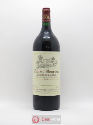 Lalande-de-Pomerol Château Bourseau (sans prix de réserve) 1994 - Lot de 1 Magnum