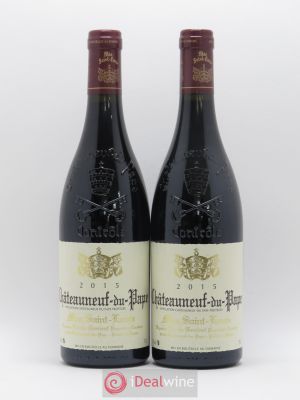 Châteauneuf-du-Pape Tradition Mas Saint-Louis (no reserve) 2015 - Lot of 2 Bottles