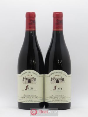 Fixin Tilleuls (Domaine des) - Philippe Livera (no reserve) 2014 - Lot of 2 Bottles
