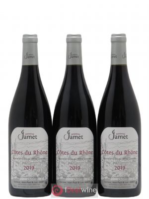 Côtes du Rhône Jamet (Domaine) (no reserve) 2019 - Lot of 3 Bottles