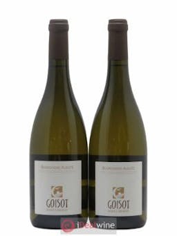 Bourgogne aligoté Domaine Goisot (no reserve) 2018 - Lot of 2 Bottles