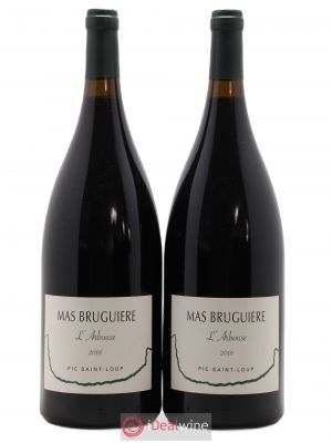 Coteaux du Languedoc Pic Saint-Loup Mas Bruguière L'Arbouse Guilhem et Xavier Bruguière (sans prix de réserve) 2018 - Lot de 2 Magnums
