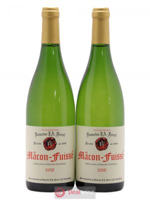 Mâcon-Fuissé J.A. Ferret (Domaine) (no reserve) 2018 - Lot of 2 Bottles