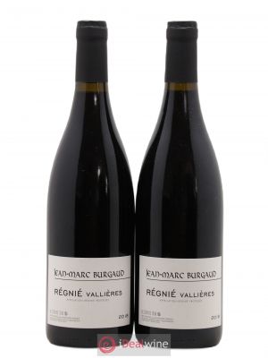 Régnié Régnié Vallières Jean-Marc Burgaud (Domaine) (no reserve) 2018 - Lot of 2 Bottles