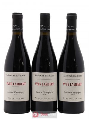Saumur-Champigny Yves Lambert Domaine Arnaud Lambert 2019 - Lot of 3 Bottles
