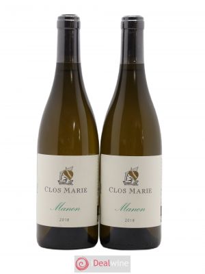 Languedoc Clos Marie Manon Christophe Peyrus et Françoise Julien (no reserve) 2018 - Lot of 2 Bottles