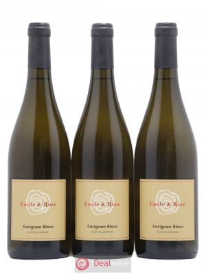 Vin de France IGP Coteaux de Béziers Carignan Emile et Rose (sans prix de réserve) 2017 - Lot de 3 Bouteilles