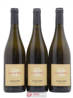 Vin de France IGP Coteaux de Béziers Carignan Emile et Rose (sans prix de réserve) 2017 - Lot de 3 Bouteilles