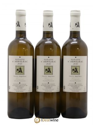 Languedoc Aupilhac (Domaine d') Cuvée Aupilhac Sylvain Fadat (no reserve) 2020 - Lot of 3 Bottles