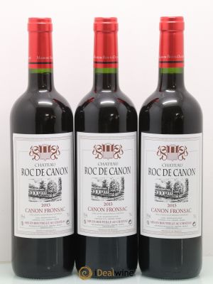Canon-Fronsac Château Roc De Canon (no reserve) 2013 - Lot of 3 Bottles