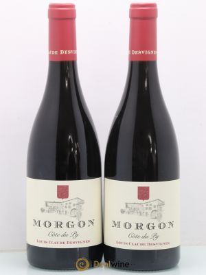 Morgon Côte du Py Louis-Claude Desvignes  2018 - Lot of 2 Bottles