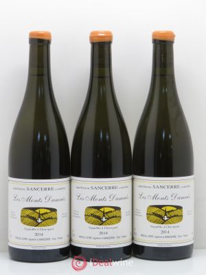 Sancerre Les Monts Damnés Pascal Cotat  2014 - Lot of 3 Bottles