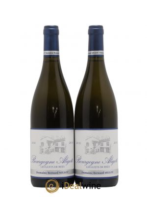 Bourgogne Aligoté Les Guets de Bises Bernard Millot (no reserve) 2018 - Lot of 2 Bottles