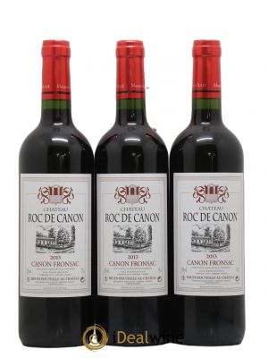 Canon-Fronsac Château Roc De Canon (no reserve) 2013 - Lot of 3 Bottles