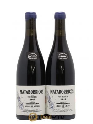 Espagne Comando G Vinos de Madrid Mataborricos 2019 - Lot de 2 Bouteilles