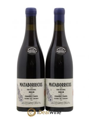 Espagne Vinos de Madrid Mataborricos Comando G 2019 - Lot of 2 Bottles