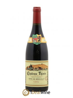 Côte de Brouilly Cuvée Godefroy Château Thivin  2019 - Lot of 1 Bottle