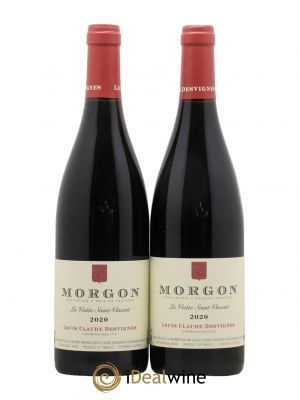 Morgon La Voûte Saint Vincent Louis-Claude Desvignes (no reserve) 2020 - Lot of 2 Bottles
