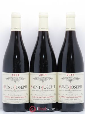 Saint-Joseph Jean-Claude Marsanne (Domaine) (no reserve) 2014 - Lot of 3 Bottles