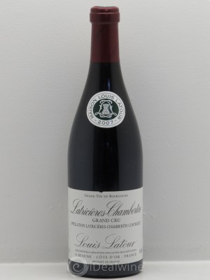Latricières-Chambertin Grand Cru Louis Latour (Domaine)  2007 - Lot of 1 Bottle
